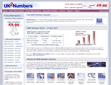 Tablet Screenshot of 0800.uk2numbers.co.uk
