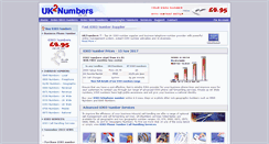 Desktop Screenshot of 0303.uk2numbers.co.uk